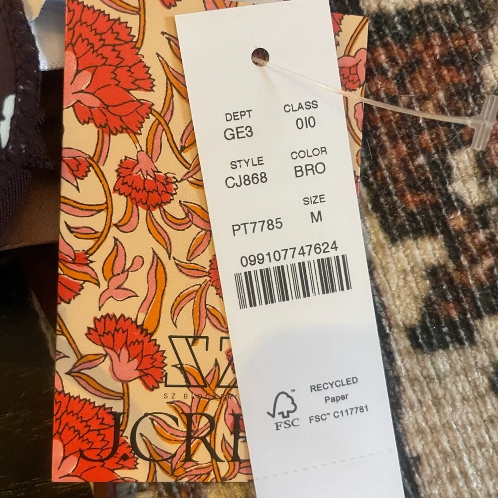 J Crew x SZ block prints bikini NWT - Picture 2 of 3